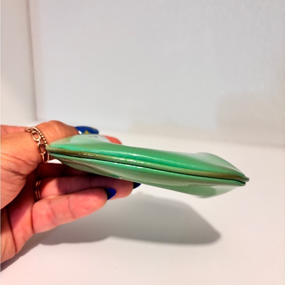 Tiffany & Co. Patent Leather Kisslock Coin Purse - stained - Picture 14 of 15